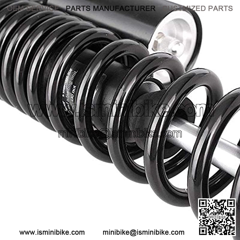 NHPJ one Pair 320mm Universal Motorcycle Rear Air Shock Absorbers for most 150cc~750cc Sport bikes / ATV Go Kart Quad Dirt Sport Bikes-full black - Image 4