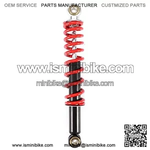 Store Front and Rear Shock Absorbers Fit for 270mm Motorcycle 50cc -125cc Dirt Pit Bike ATV Go Kart Suspension Spring Shocker