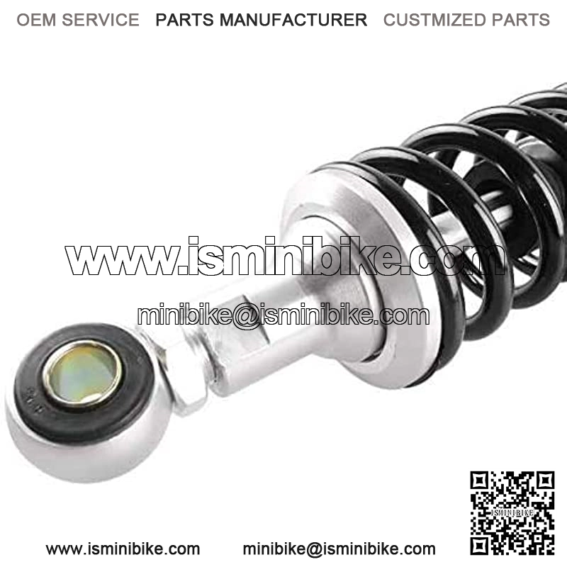 Black&Silver Motorcycle Air Shock Absorbers Universal Fit for Honda Suzuki Kawasaki ATV Go Kart Quad Dirt Sport Bikes (280mm) - Image 4