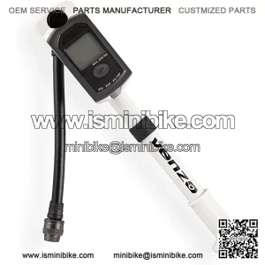 Bike Bicycle High Pressure Shock Pump -300 PSI Max- Fork & Rear Air Suspension with Digital Gauge