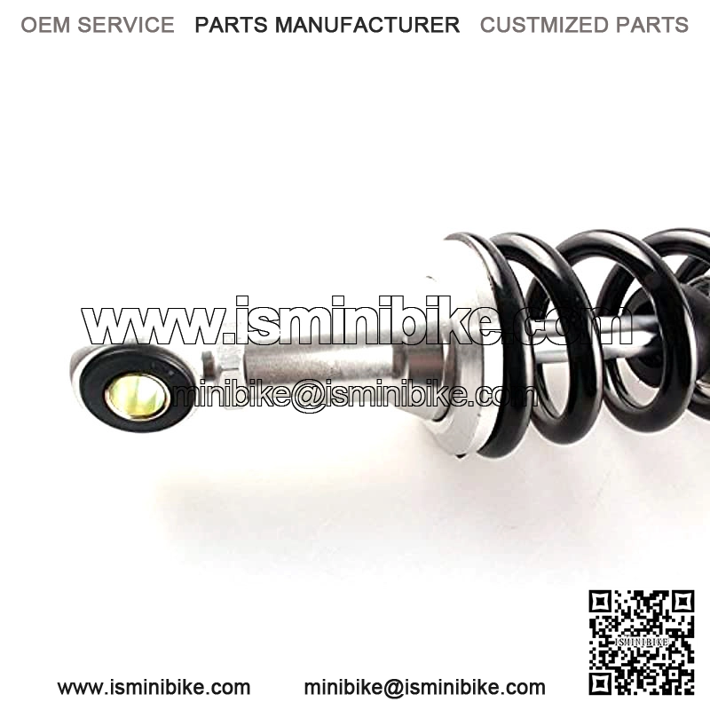 Universal 400mm Pair Motorcycle Air Rear Shock Absorber for Honda Kawasaki Suzuki Yamaha Go Kart Scooters Sport Street Bike Silver Black - Image 3