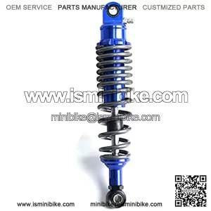 320 mm Universal Motorcycle Air Shock Absorber Rear Suspension Adjustable Air Shock Absorber,for Honda Yamaha Kawasaki Suzuki ATV Quad Dirt Sport Bikes (Blue)