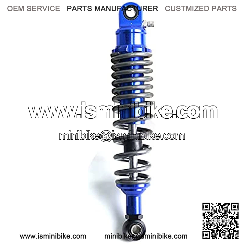 320 mm Universal Motorcycle Air Shock Absorber Rear Suspension Adjustable Air Shock Absorber,for Honda Yamaha Kawasaki Suzuki ATV Quad Dirt Sport Bikes (Blue)
