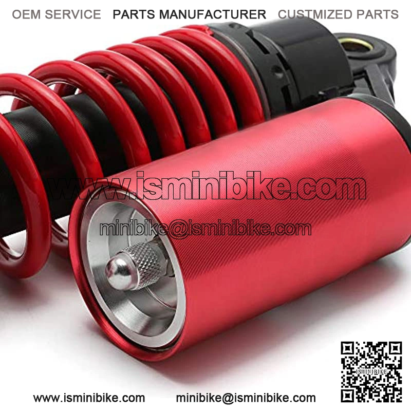 12.5" 320mm Motorcycle Universal Springs Air Suspension Adjustable Rear Gas Shock Absorbers For Honda Kawasaki Suzuki Yamaha Aprilia Triumph Benelli (Red) - Image 3