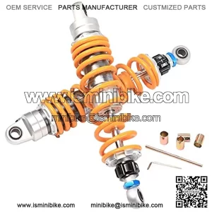 TDPRO 2PCS 330mm 13" Rear Adjustable Shocks Absorbers Suspension For Dirt Bike Go Kart ATV