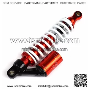 Tokyoo Motorcycle Rear Air Shock, 270mm 285mm 305mm 325mm 350mm M10 Front Air Shock Absorber 8mm Spring for Motorcycle Pit Dirt Bike Go Kart Buggy ATV UTV Shocks Front (Color : 325mm 8mm Spring)
