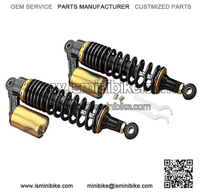 2pcs Adjustable 320mm Motorbike Air Shock Absorbers Universal Fit for Honda Suzuki Yamaha Kawasaki ATV Go Kart Quad Dirt Sport Bikes,+ - Image 2