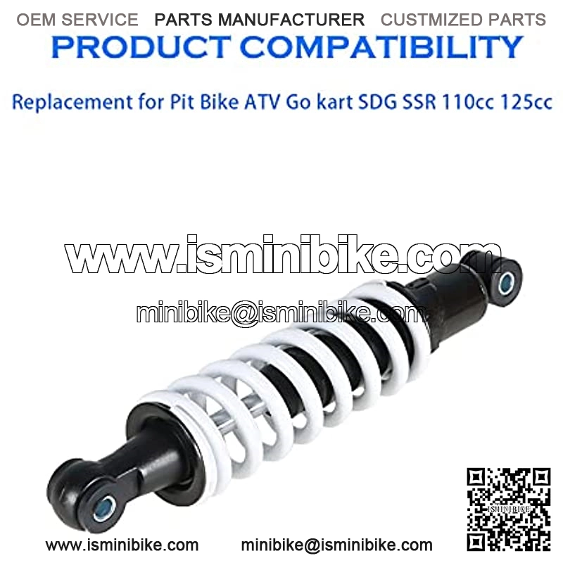12750lb 300mm Rear Suspension Shock Absorber White Replacement for Pit Bike ATV Go kart SDG SSR 110cc 125cc - Image 4