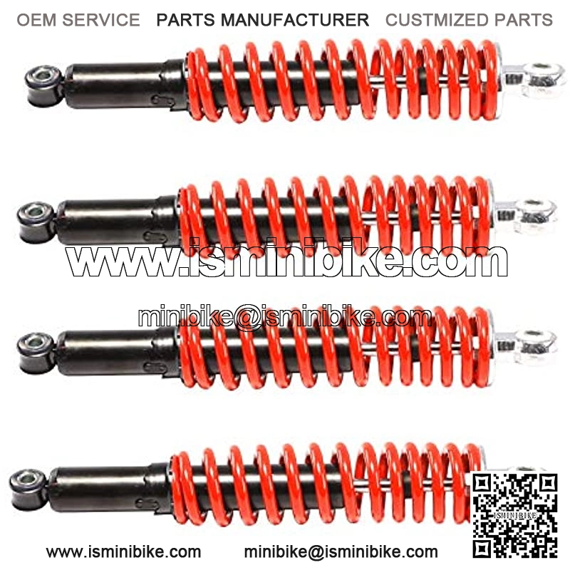 Pack of 4 Front Shock 13.75" 350mm Absorber Shocker Suspension for Quad ATV Dune Go Kart