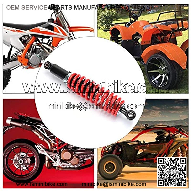 ATV Suspension Shocks - Rear Shock Absorber 350mm/13.8in Universal Shock Spring Suspension Fit for Dune Buggy Quad Dirt Bike ATV Aluminium Alloy - Image 4