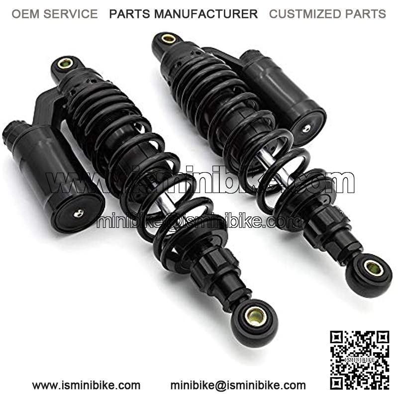 Racing 320mm 12.59" Motorcycle Rear Shock Absorber Suspension Sensa-Trac Load for Honda Suzuki Yamaha Kawasaki ATV Go Kart Quad Dirt Sport Bikes (Honda Monkey Bike Z125 2018-2020)(320mm-340mm)