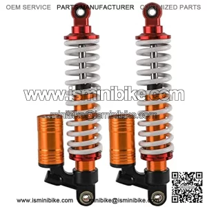 Pair Front 12.5" 320mm Shock Suspension Absorber for ATV Quad Go Kart 4 Wheeler