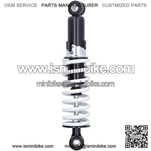 250mm Universal Motorcycle Shock Absorber, CNC aluminum alloy Adjustable Shock Strut Shock Spring Suspension Damper Replacement for ATV Go Kart Quad Dirt Sport Bikes