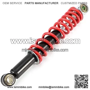 270mm 10.6in Motorcycle Shock Absorbe Suspension Front Rear Shock Absorber Damper Spring Struts Shock Adjustable for 50cc125cc Dirt Pit Bike ATV Go Kart Motorcycle