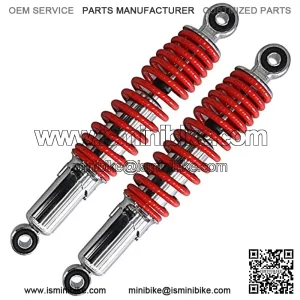 2Pcs 10.6" 270mm Spring Assist Load Carrier Front Shocks for ATV Go Kart Quad Bike 4 Wheeler