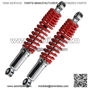 2Pcs 290mm 11.4" Front Shock Absorber Suspension Sensa-Trac Load for Quad ATV Go Kart Buggy