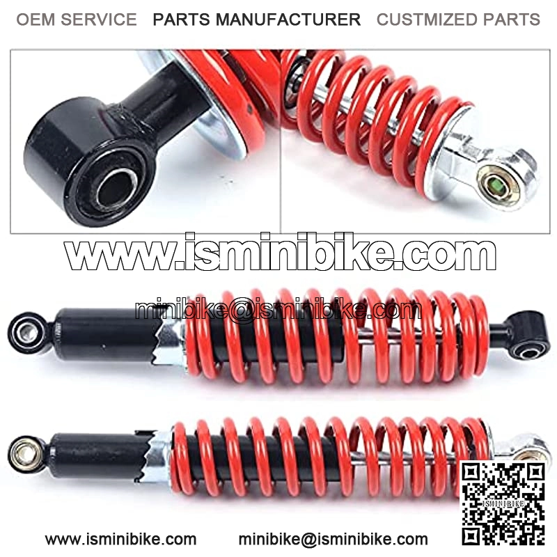 Pair 350mm 13.7" Front Shock Absorber Shocker Suspension 500lb For Quad Dirt Bike ATV Buggy Go Kart - Image 2
