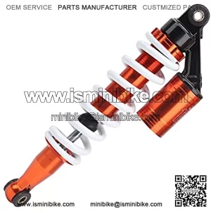 for ATVs GoKarts Dirt Bike Rear Shock Absorber Suspension Damper 350mm Universal powersports-shocks Rear Suspension Damper Suspension Spring Shocker 350mm Shock Absorber Motorcycle Suspensions Spring
