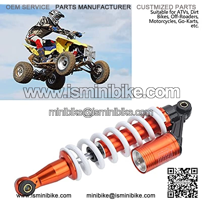 Rear Shock Absorber,Rear Shock Absorber Suspension Damper 350mm Universal for ATVs Go-Karts Dirt Bike - Image 3