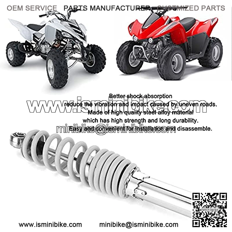12.6in Front Shock Absorbers Suspension Damper Steel Alloy Parts Replacement for PIT Dirt Bike ATV Go Kart - Image 4