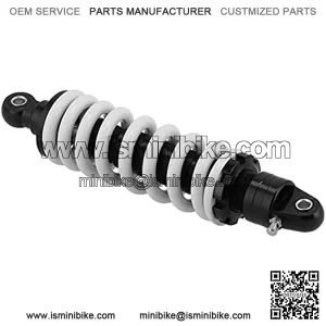 11.4in Shock Absorber Steel Rear Suspension Adjustable Damping Replacement Fit for ATV/Motorcycle/Off-Road Vehicle/Moped