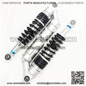 Motorcycle Shock Absorber Universal 320mm 330mm Motorcycle Air Shock Absorber Rear Suspension for Dirt Bikes Go Kart ATV (Color : 320mm)