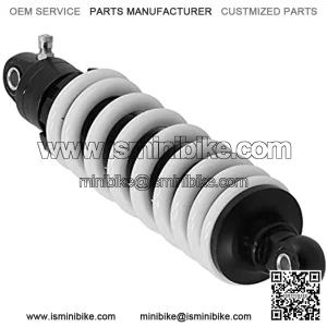 11.4in Shock Absorber Steel Rear Suspension Adjustable Spring Pressure Assembled for Motorcycle ATV Go Karts