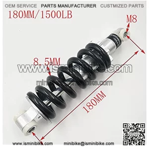 Rear Suspension Shock 100 125 150 160 170 180 190 210MM for 47cc 49CC Super Minimoto ATV Quad