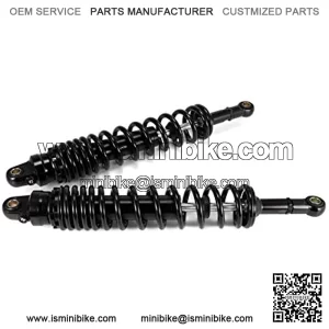 Shock Absorbers Motorcycle Air Shock Absorber 420mm Rear Motor Damping Adjustable Fit for ATV Quad Dir Suspension Scooter Parts Accessory