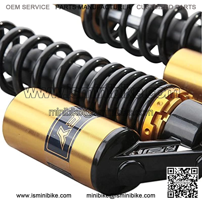 2pcs Adjustable 400mm Motorcycle Air Shock Absorbers Universal Fit for Honda Suzuki Yamaha Kawasaki ATV Go Kart Quad Dirt Sport Bikes - Image 4