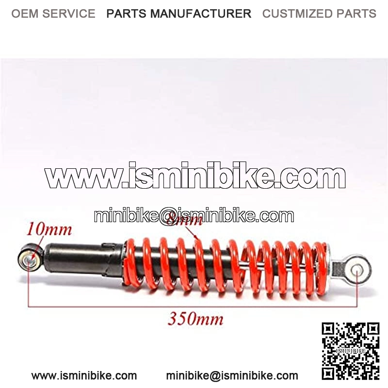 Motorcycle Suspension Strut Motorcycle Shock Absorber 350mm Front Shock Absorber ATV Quad Bike Suspension Shocker Motorcycle Protector Moto Go Kart - Image 2