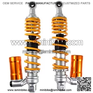 Motorcycle 320mm/340mm/360mm Adjust Damping Shock Absorber Rear Suspension Fit for Yamaha Motor Scooter ATV Quad BWS Nmax Xmax Aerox Motorcycle Shock Absorber (Color : 320MM)