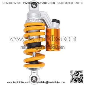 Universal Shock Absorber Suspension Damper Front/Rear 240mm W/Air Tank Fit for Motorcycle ATV Off Roader for Rear Suspension Damper Suspension Spring Shocker Motorcycle Suspensions Spring ATV Shock Ab