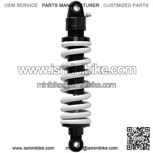 Motorcycle Shock Absorbers Rear Suspension,11.4in Universal Shock Absorber Rear Suspension Adjustable Dam Compatible with Motorcycle ATV Go Karts