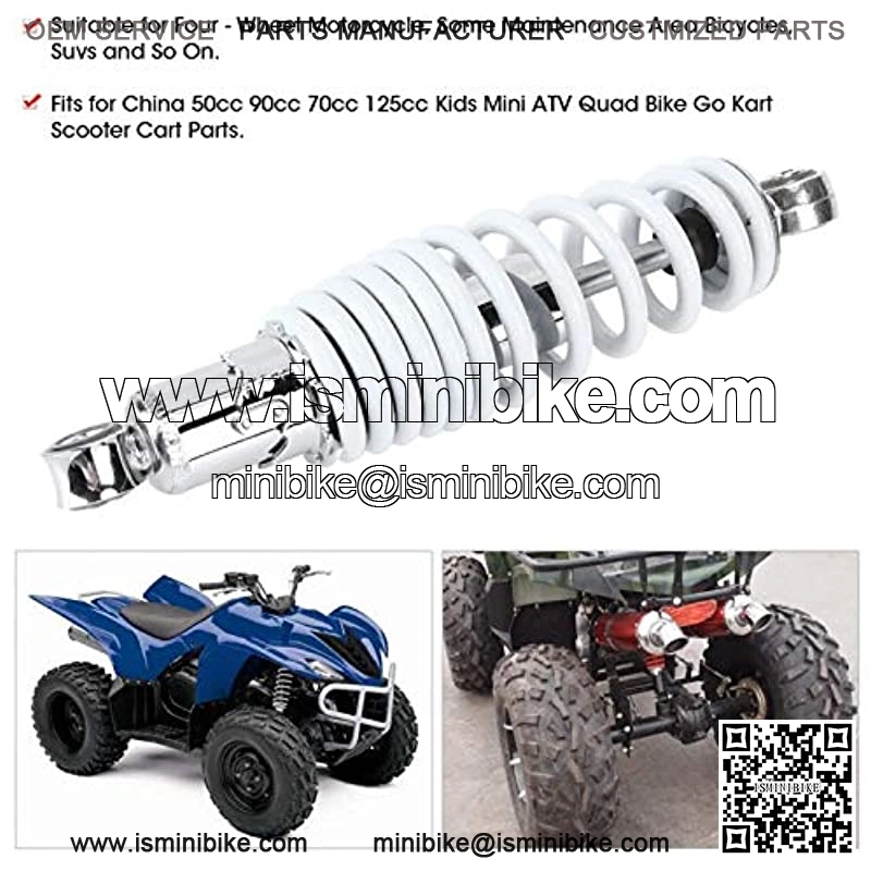 Suspension Shock Absorber Replace Suspension Shock absorber Replacement Rear 270mm/10.6in Rear Suspension Shock Absorber for China 50cc 90cc 70cc 125cc Kids Mini ATV - Image 3