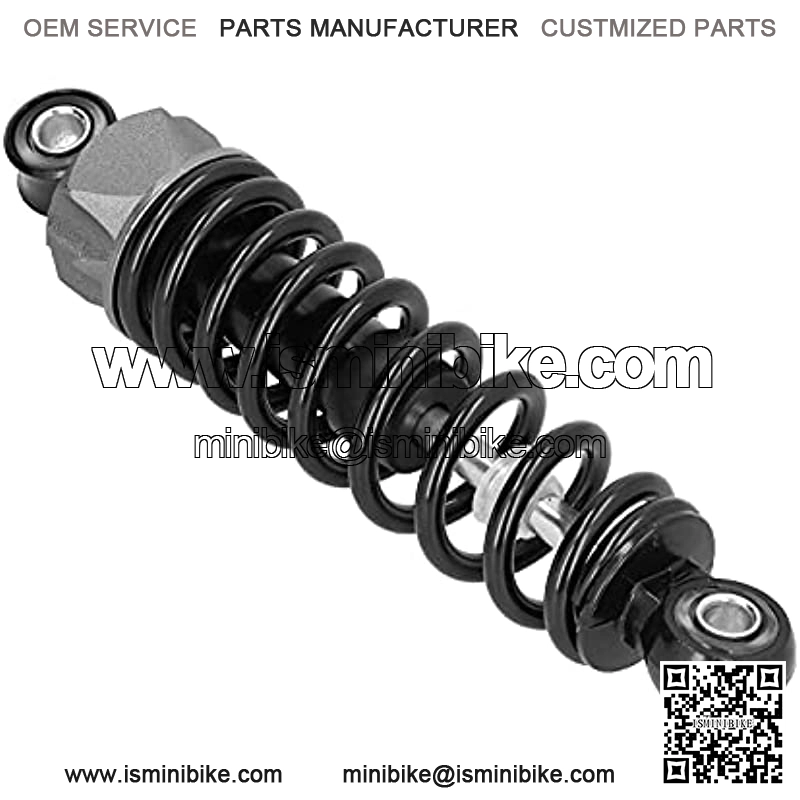 Shock Absorber, 8.3in Steel Alloy Spring Shock Absorber Rear Suspension Adjustable Spring Pressure Universal for Motorcycle Scooter ATV Off-road Vehicle Moped