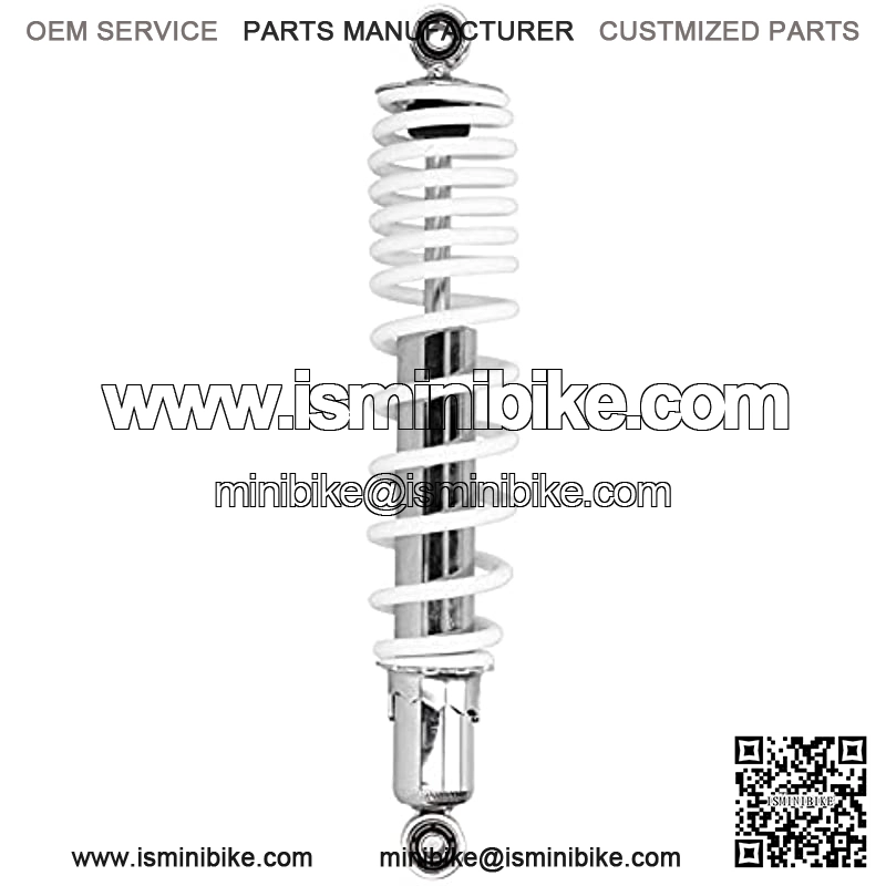 Shock Absorber, 15in Shock Absorber Rear Suspension Damper Adjustable Spring Pressure Universal for Motorcycle ATV
