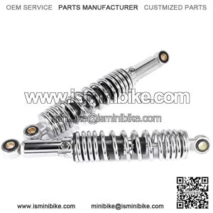 Rear Shock Universals 320mm 12mm Eye Motorcycle Accessories Air Shock Absorber Rear Suspension Fit for Yamaha Motors Scooter ATV Quad D30 Motorcycle Shock Absorber (Color : Dark Grey)