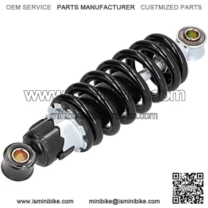 Suspension Spring, 7.9in Steel Alloy Spring Shock Absorber Rear Suspension Damper Adjustable Spring Pressure Universal for Motorcycle Scooter ATV Off-road Vehicle Moped Go Kart