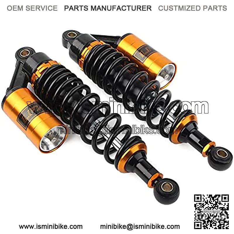 1 Pair Universal 280mm 11" Motorcycle Air Shocks ATV Shock Absorber UTV Shocks Rear Suspension For Honda, For Suzuki, For Yamaha, For Kawasaki - Image 4