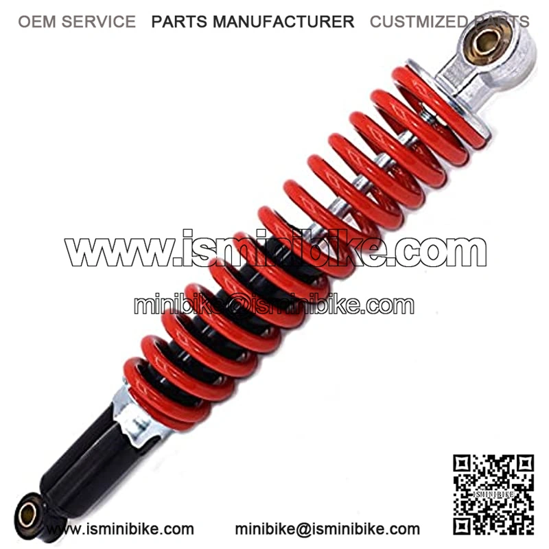 350mm/13. 8in Rear Shock Absorber Universal Fit for Dune Buggy Quad Dirt Bike ATV Aluminium Alloy Shock Spring Suspension Red - Image 2