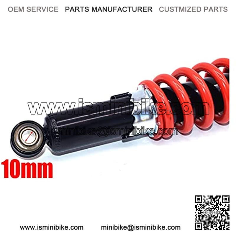 350mm/13. 8in Rear Shock Absorber Universal Fit for Dune Buggy Quad Dirt Bike ATV Aluminium Alloy Shock Spring Suspension Red - Image 5
