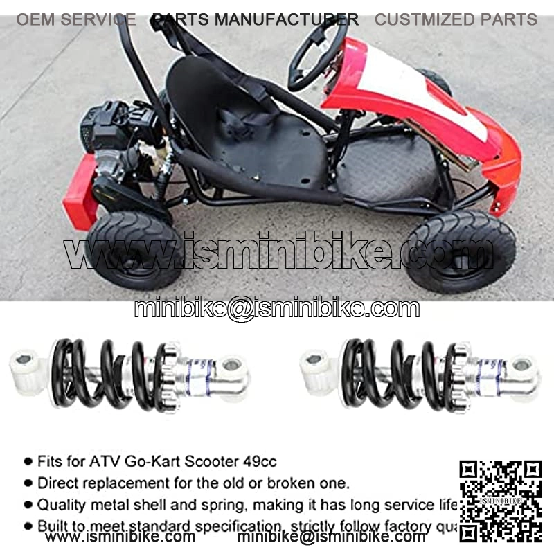 Shock Suspension, Shock Damper Metal Shell for ATV Go-Kart Scooter 49CC - Image 4