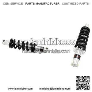 2pcs 7.5 inch 190mm Rear Back Shock Absorbers Suspension for ATV Quad Buggy 4 Wheeler Mini Bike, 1200 lbs, Black