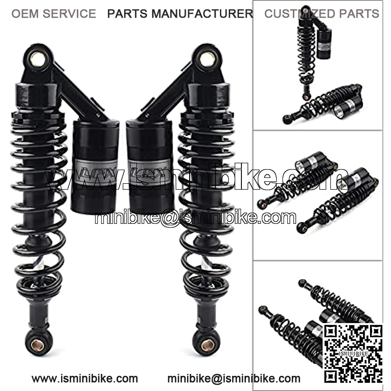 Universal Motorcycle 320mm 12.5" Black Air Shocks ATV UTV Rear Suspension Shocks For ATV UTV Go Kart Quad Dirt Bikes