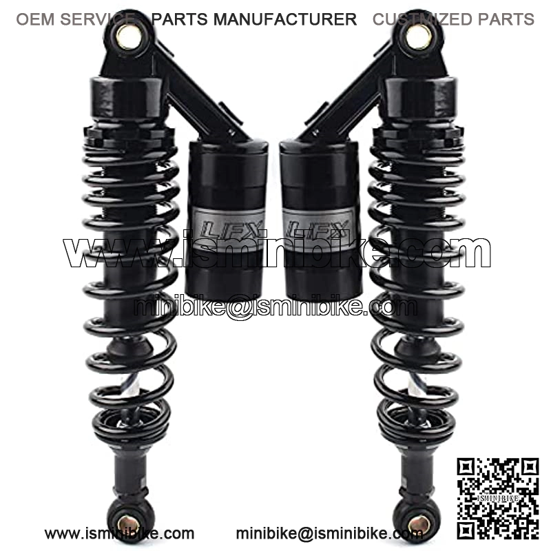 Universal Motorcycle 320mm 12.5" Black Air Shocks ATV UTV Rear Suspension Shocks For ATV UTV Go Kart Quad Dirt Bikes - Image 2