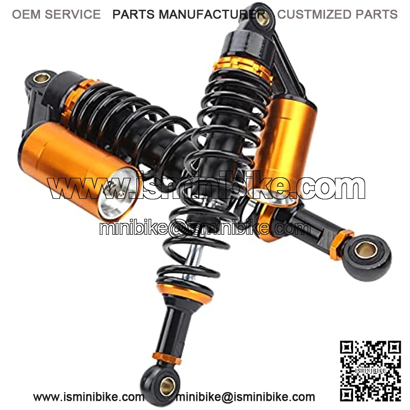 Front and Rear Complete Strut, 13.39 Inch CNC Machined Adjustable Pair of Shock Absorber with Air Pocket, Universal Suspensions Shock Spring Replacement for ATVs Karts Off-Road Vehicles - Image 4