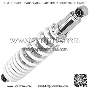 01 Rear Suspension Damper, Shock Absorption Management Suspension Spring 14.6in for ATV for Motorcycle