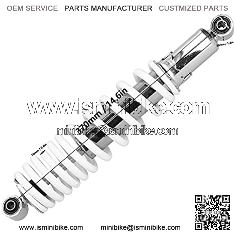 01 Rear Suspension Damper, Shock Absorption Management Suspension Spring 14.6in for ATV for Motorcycle - Image 3