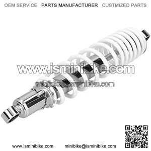 Shock Strut, 15in Adjustable Spring Pressure Overall Shock Absorption Rear Suspension Damper for Motorcycle for ATV for Go Karts